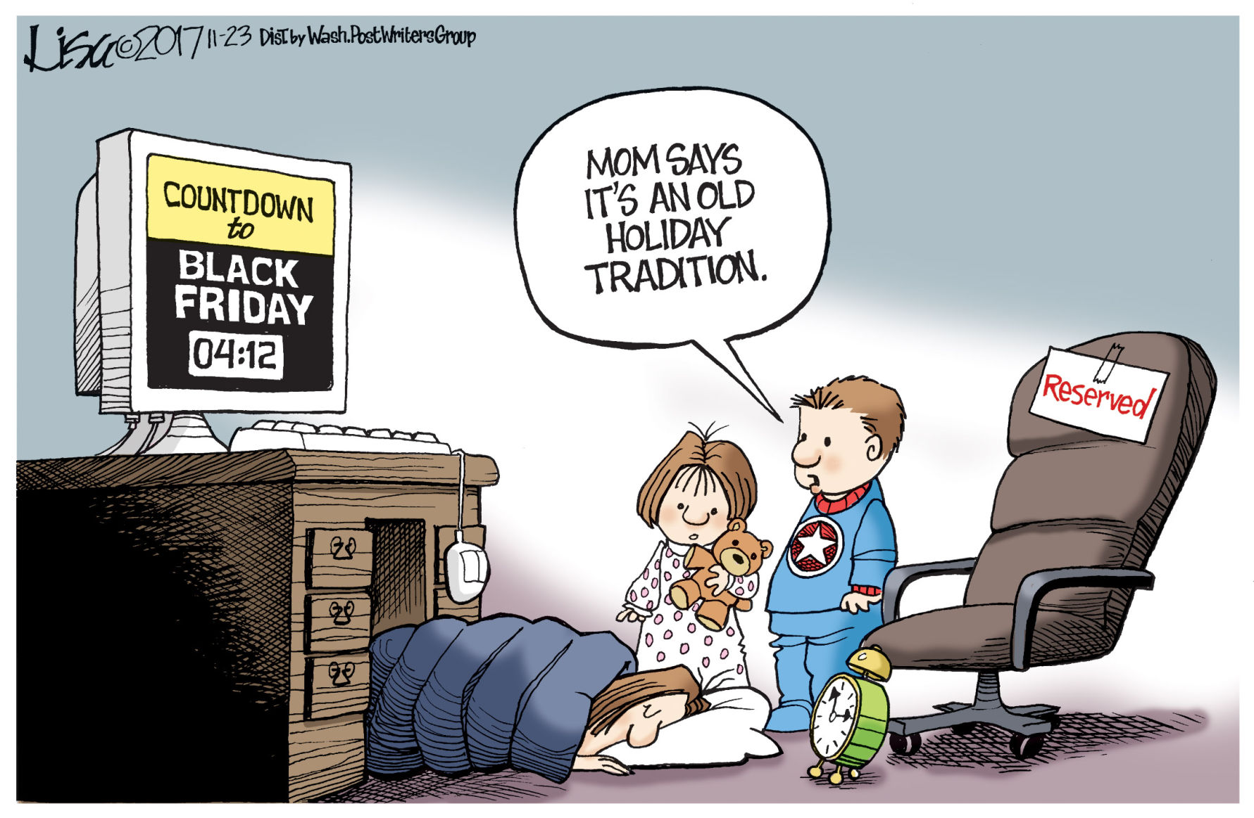 Lisa Benson cartoon